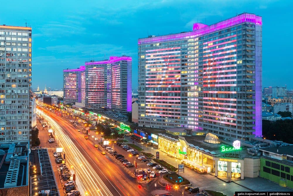 Новый Арбат и огни центра